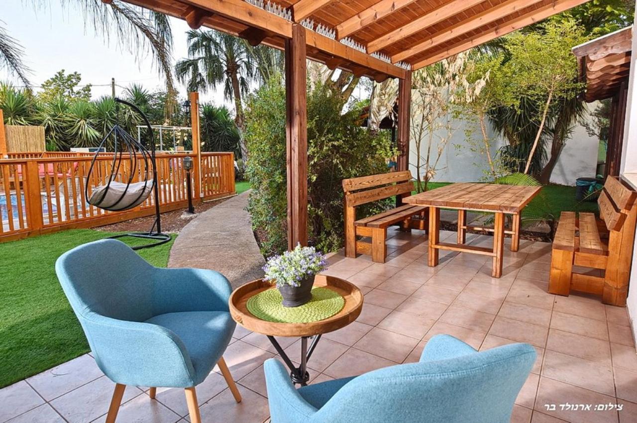 Hawaii Mansion Villa Rosh Pinna Dış mekan fotoğraf